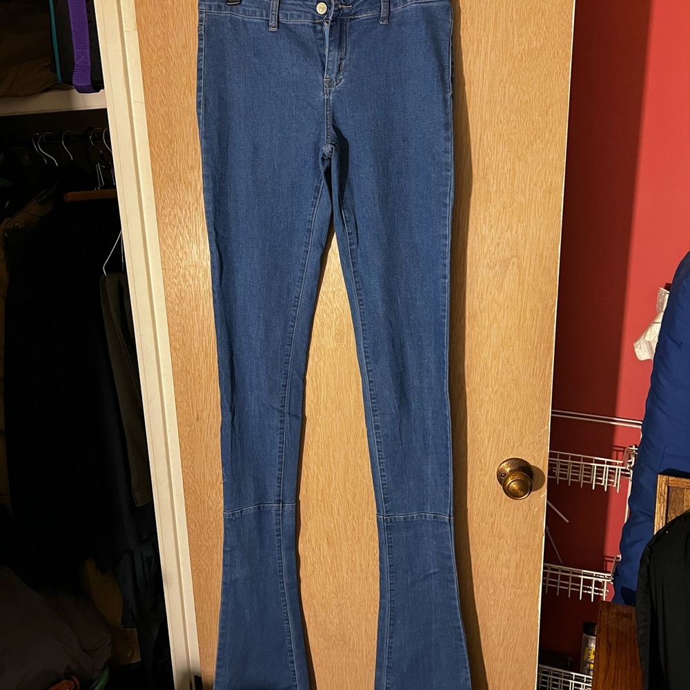 Classic Blue Women's Stacked Jeans